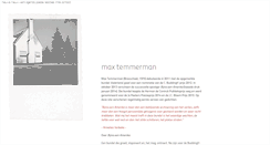 Desktop Screenshot of maxtemmerman.be